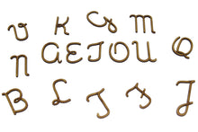 Carregar imagem no visualizador da galeria, Alfabeto Móvel Letra Cursiva - Maiúscula
