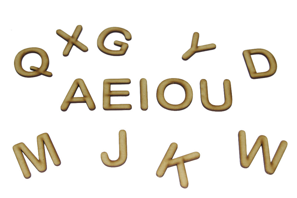Alfabeto Móvel Letra Bastão - Maiúscula
